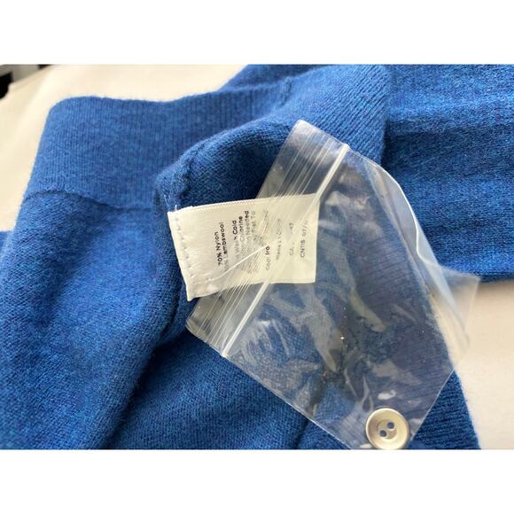 Talbots New Blue Wool Blend Crewneck Sweater MP - Picture 5 of 7